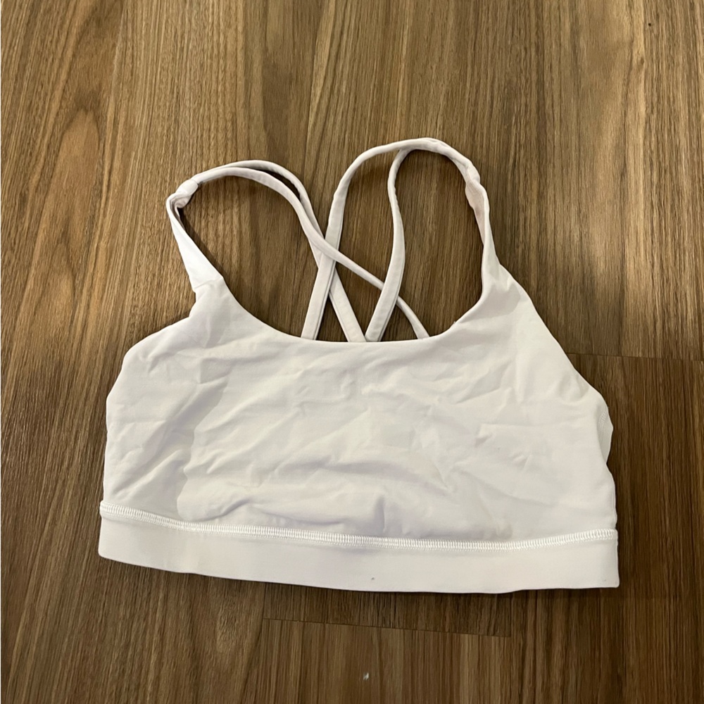 Lululemon Energy Bra White